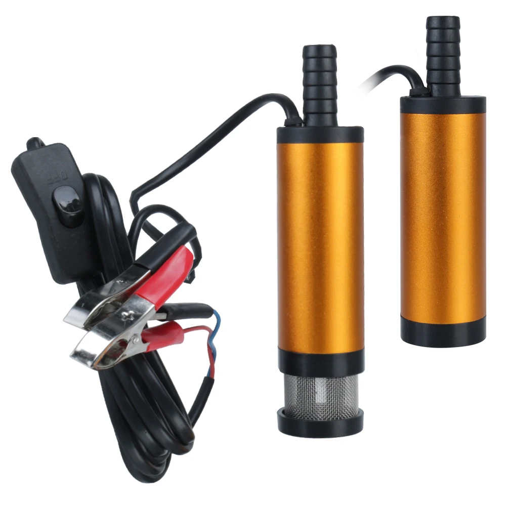 12V Car Electric Oil Pump Fuel Transfer Pump Mini For Pumping Diesel Oil Water Submersible Portable 12L/min Aluminum Alloy Shell
12V Car Electric Oil Pump Fuel Transfer Pump Mini For Pumping Diesel Oil Water Submersible Portable 12L/min Aluminum Alloy Shell