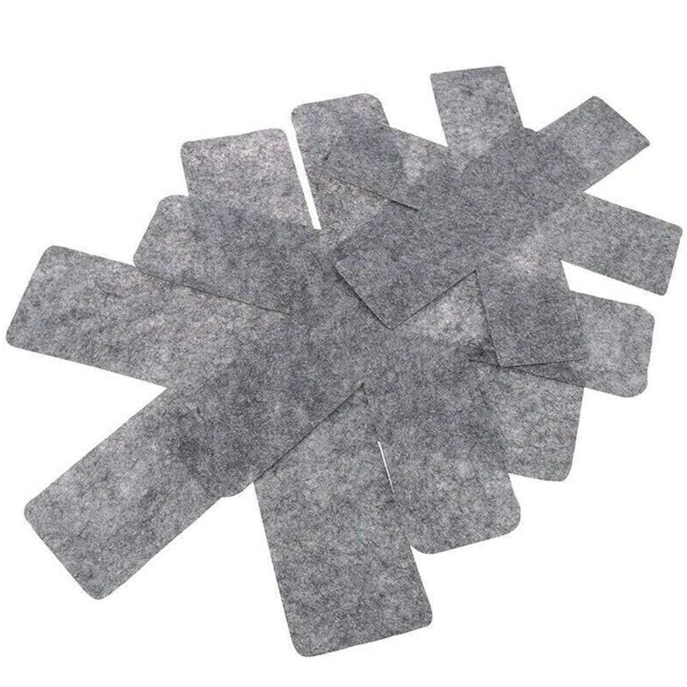 12PCS Non-woven Felt Grey Pot Pad Protector Anti-scald Heat Insulation Anti-slip Pan Separators Cover Kitchen Tool 38/35.5/26cm
12PCS Non-woven Felt Grey Pot Pad Protector Anti-scald Heat Insulation Anti-slip Pan Separators Cover Kitchen Tool 38/35.5/26cm