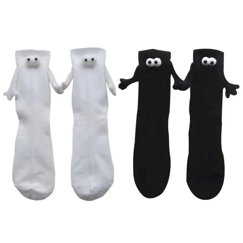 Magnetic Socks 3D Doll Couple Funny Socks With Eyes Magnetic Suction Mid Tube Cute Socks Funny Couple Gifts For Women/Men
Magnetic Socks 3D Doll Couple Funny Socks With Eyes Magnetic Suction Mid Tube Cute Socks Funny Couple Gifts For Women/Men