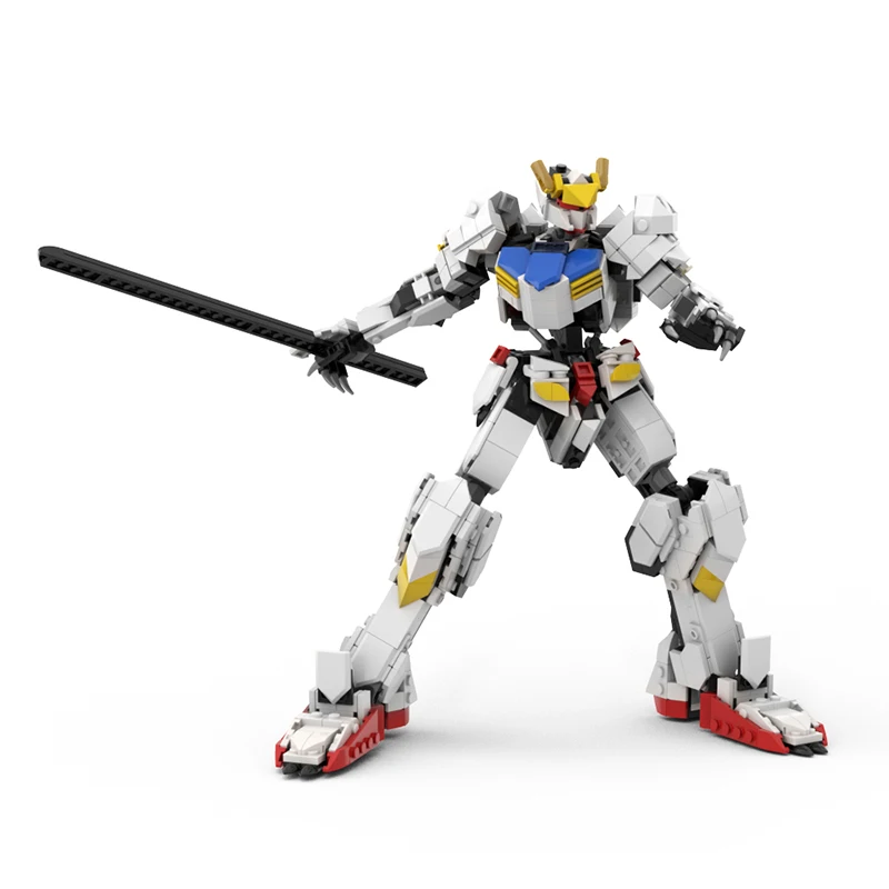 

MOC Mech Combat Mechanical RX-78 Mecha Robot Barbatos 4th Form Building Blocks Bricks Model Assemble Toys For Kid Birthday Gift