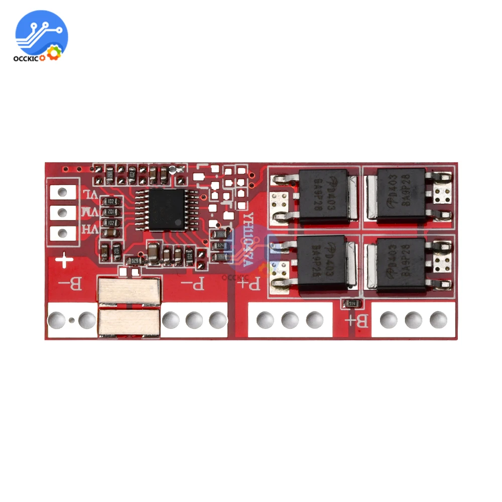 BMS 4S 30A 16.8V 18650 Li-ion Lithium Battery Charger Protection Board Battery Balancer Power Bank Charger Accessory
BMS 4S 30A 16.8V 18650 Li-ion Lithium Battery Charger Protection Board Battery Balancer Power Bank Charger Accessory