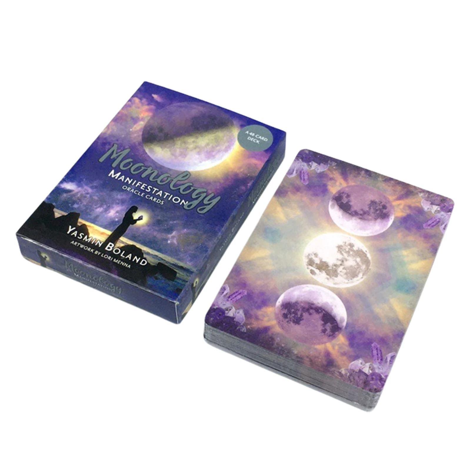 For Moonology Manifestation Oracle Cards English Version Tarot Board Games Divination Fate Home Family Entertainment Games Tarot
For Moonology Manifestation Oracle Cards English Version Tarot Board Games Divination Fate Home Family Entertainment Games Tarot