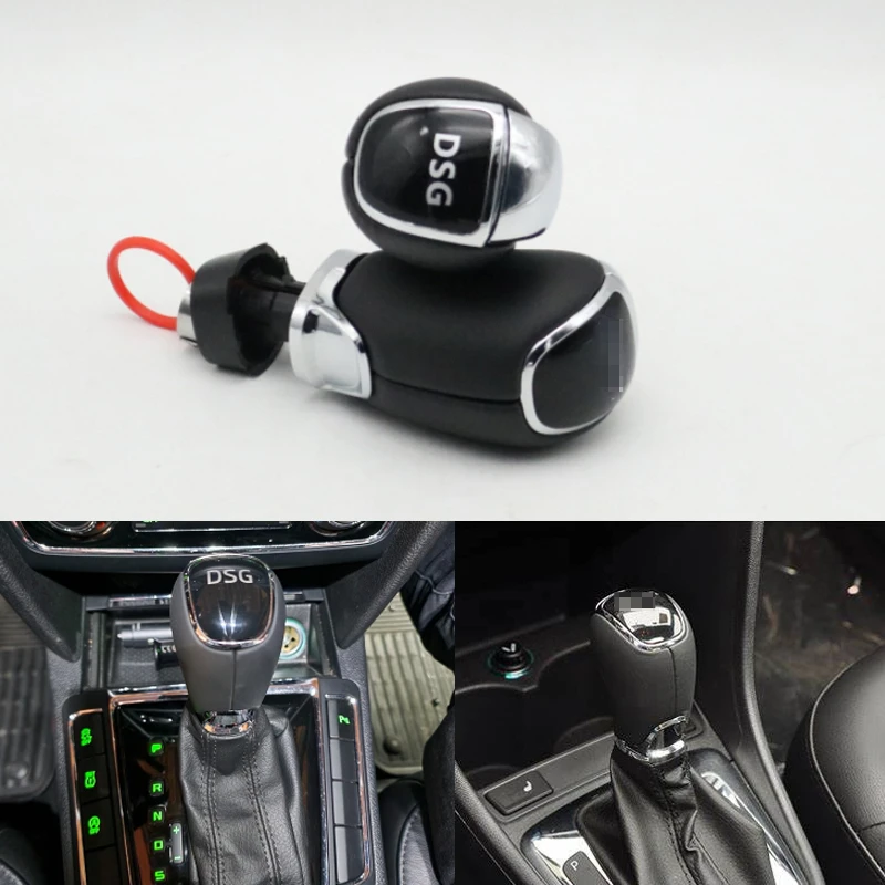 

Car Gear Shift Knob Auto Transmission DSG Shifter Lever Handball For Skoda Octavia Superb Fabia Yeti