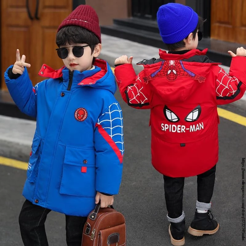 Disney SpiderMan Boys Jacket Winter Hooded Coats New Warm Clothes Children Jacket padded ClothesBoy Autumn Thicken Jackets
Disney SpiderMan Boys Jacket Winter Hooded Coats New Warm Clothes Children Jacket padded ClothesBoy Autumn Thicken Jackets