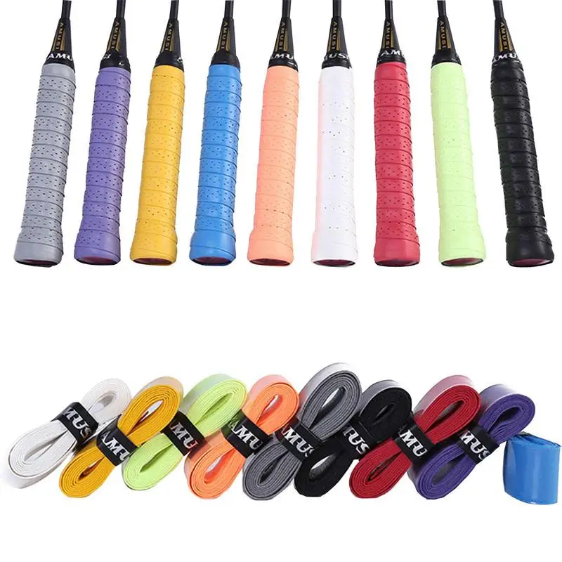 Tennis Overgrips Tape Anti-Slip Bicycle Handlebar Sport Badminton Racket Grips Anti-Slip Breathable Sweatband Accessories
Tennis Overgrips Tape Anti-Slip Bicycle Handlebar Sport Badminton Racket Grips Anti-Slip Breathable Sweatband Accessories