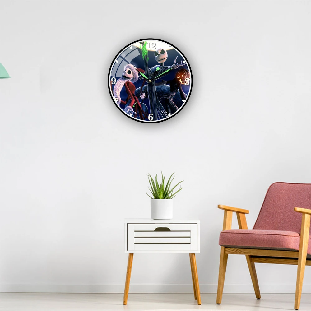 Wall Clock Creative Skull Style Halloween Clock Christmas Theme Acrylic Wall Watch Devil Skull Gifts Decorative
Wall Clock Creative Skull Style Halloween Clock Christmas Theme Acrylic Wall Watch Devil Skull Gifts Decorative