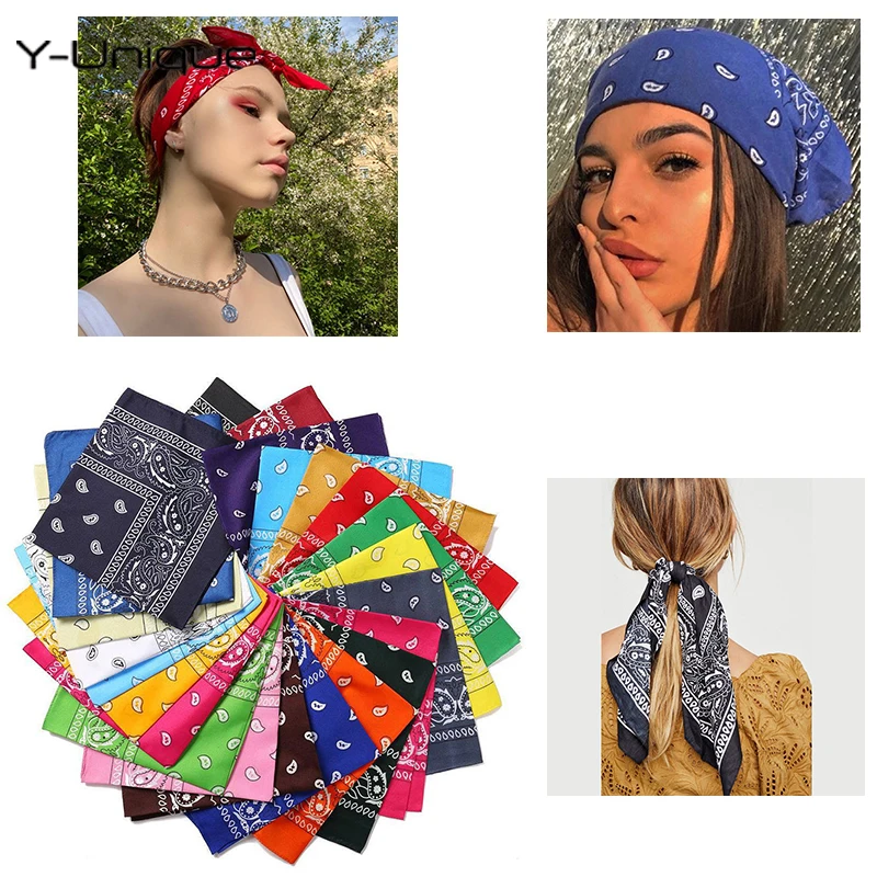 2023 Fashion Paisley Bandana Multi-functional Women Men Headband Square Printed Head Scarf Hip Hop Sport Ride Mask Head Wraps
2023 Fashion Paisley Bandana Multi-functional Women Men Headband Square Printed Head Scarf Hip Hop Sport Ride Mask Head Wraps