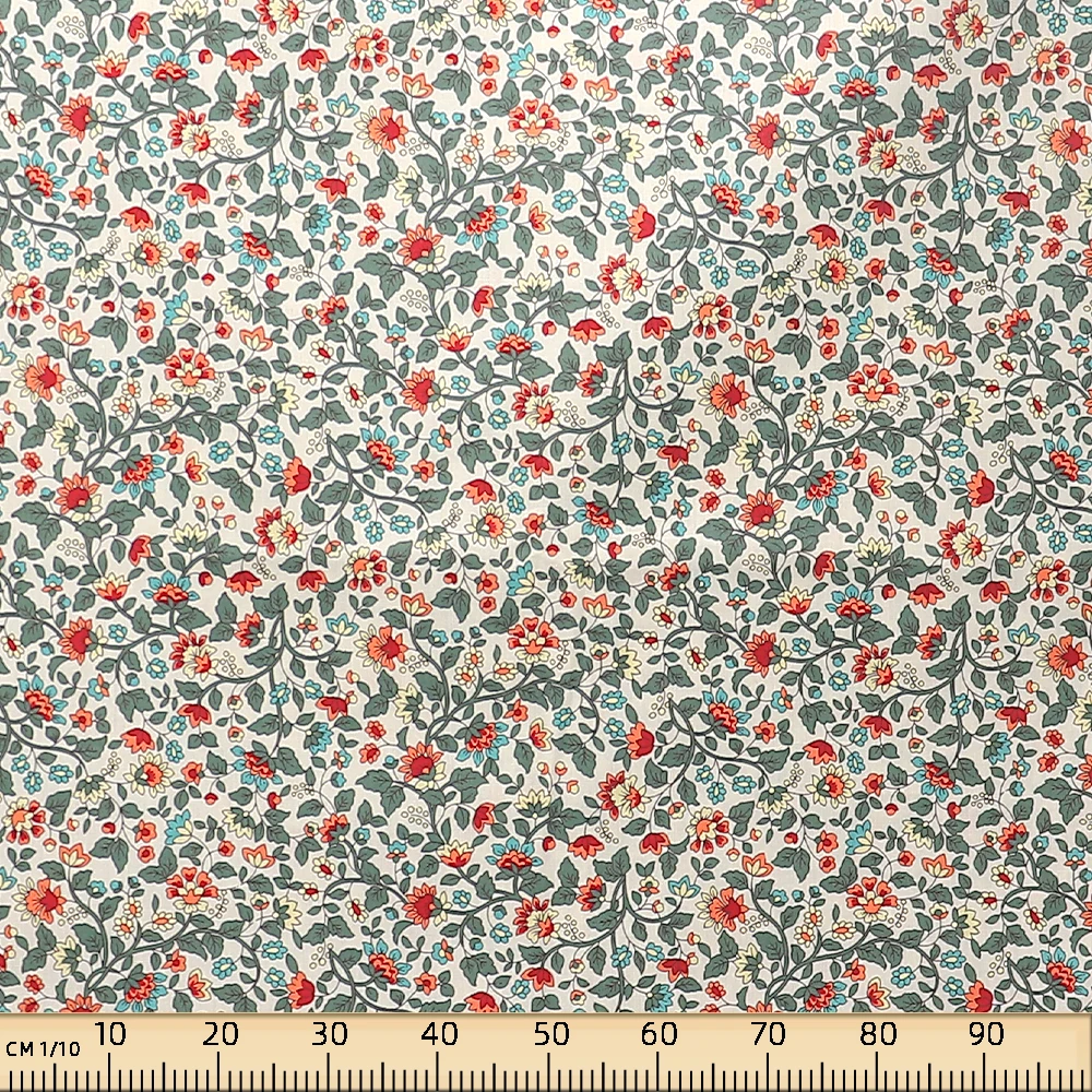 1/3/5yard Pastoral Style Cotton Poplin Printed Sewing Fabric Making Clothes Dress Skirts Handmade DIY Clothing Fabric
1/3/5yard Pastoral Style Cotton Poplin Printed Sewing Fabric Making Clothes Dress Skirts Handmade DIY Clothing Fabric