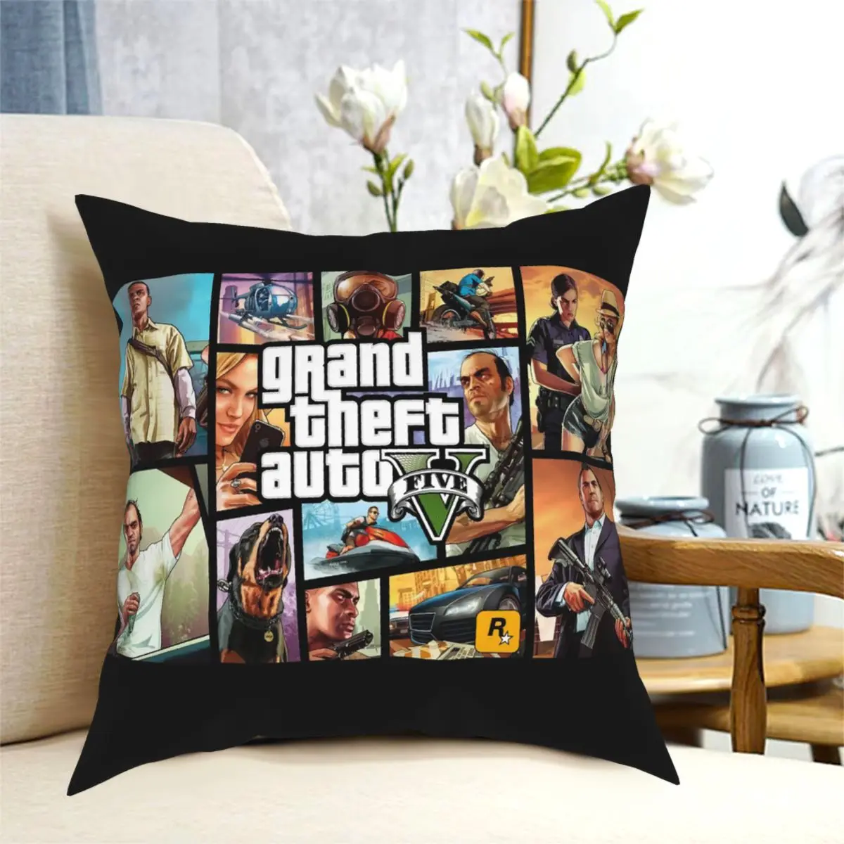 Grand Theft Auto V Gta S 2Xl Drop Shipping Best Selling Comical Any Logo Latest Latest Fresh Design Party Pillow Case Cover
Grand Theft Auto V Gta S 2Xl Drop Shipping Best Selling Comical Any Logo Latest Latest Fresh Design Party Pillow Case Cover