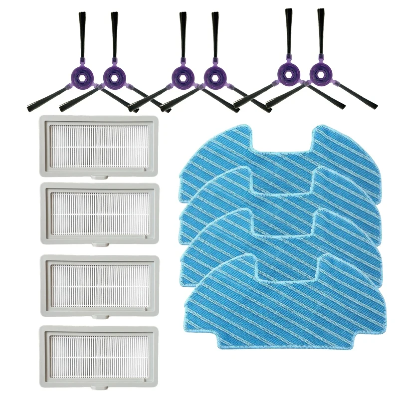 Vacuum Cleaner Side Brush Filter Mop Cloth For Midea VCR08 MR09 Robot Vacuum Cleaner Parts Brushes Filter Cloth Kit
Vacuum Cleaner Side Brush Filter Mop Cloth For Midea VCR08 MR09 Robot Vacuum Cleaner Parts Brushes Filter Cloth Kit