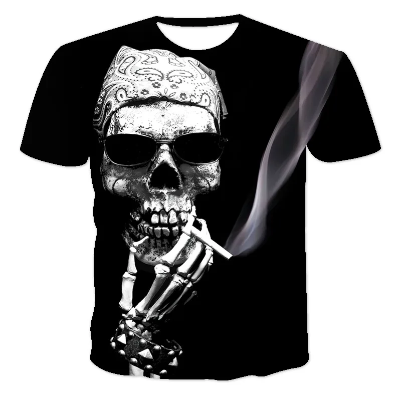 Designer Creativity Men Clothes 3D Skull Element Graphic T Shirts Summer Women Streetwear Printed T-shirt Short Sleeve Tee Tops
Designer Creativity Men Clothes 3D Skull Element Graphic T Shirts Summer Women Streetwear Printed T-shirt Short Sleeve Tee Tops