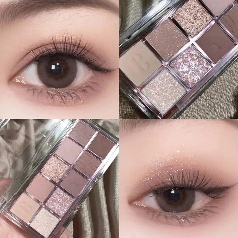 Matte Glitter Eyeshadow Palette 10 Colors Shimmer Pearly Waterproof Long Lasting Acrylic Eyeshadow Palette Cosmetics Makeup Tool
Matte Glitter Eyeshadow Palette 10 Colors Shimmer Pearly Waterproof Long Lasting Acrylic Eyeshadow Palette Cosmetics Makeup Tool