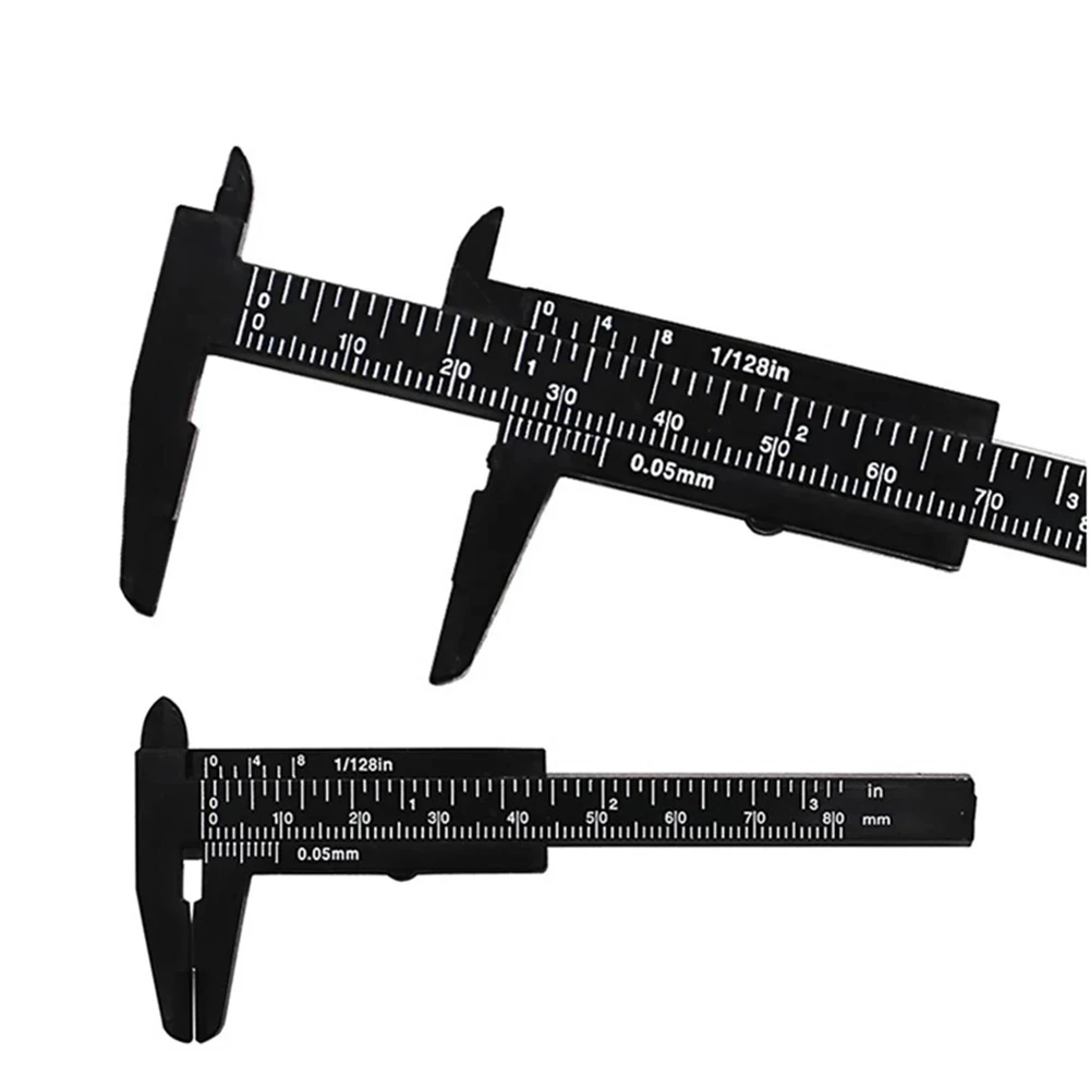 Vernier Caliper 80mm Dual Scale Mini Plastic Sliding Caliper Gauge Measure Tool Ruler Micrometer For Jewelry Antiques Measuremen
Vernier Caliper 80mm Dual Scale Mini Plastic Sliding Caliper Gauge Measure Tool Ruler Micrometer For Jewelry Antiques Measuremen