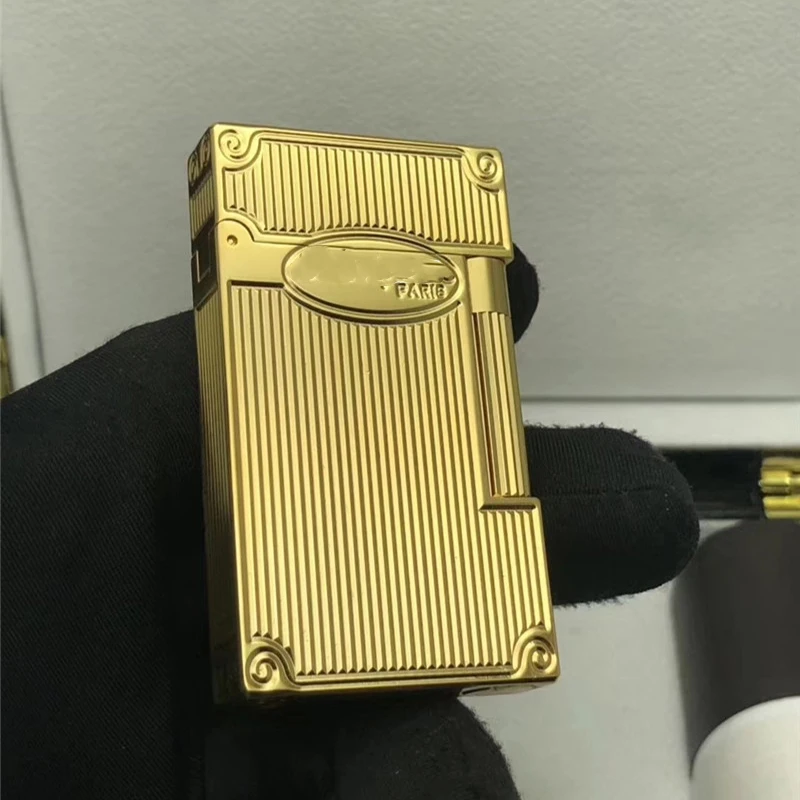Классическая ветрозащитная Зажигалка ручной работы из латуни с надписью D логотип Парижа
Классическая ветрозащитная Зажигалка ручной работы из латуни с надписью D логотип Парижа