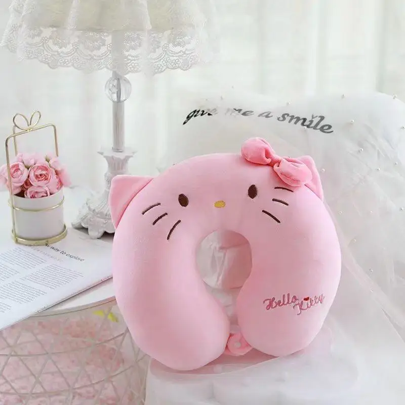 Портативная U-образная подушка Hello Kittys, подушка для путешествий, аниме, офиса, сна, шейного отдела позвоночника, милая подушка для шеи из пены с эффектом памяти, моющаяся
Портативная U-образная подушка Hello Kittys, подушка для путешествий, аниме, офиса, сна, шейного отдела позвоночника, милая подушка для шеи из пены с эффектом памяти, моющаяся
