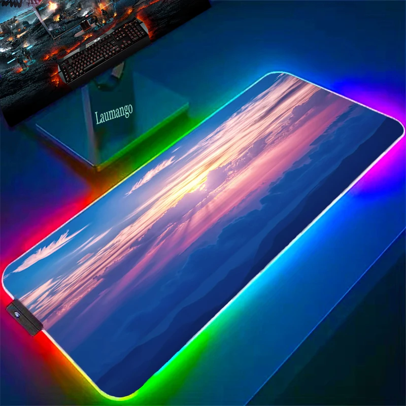 Computer Mousepad 900x400 RGB Table Pads Large Gamer Carpet Cloud Xxl Mouse Pad Company Manga Accessory Deskpad Deskmat Mausepad
Computer Mousepad 900x400 RGB Table Pads Large Gamer Carpet Cloud Xxl Mouse Pad Company Manga Accessory Deskpad Deskmat Mausepad