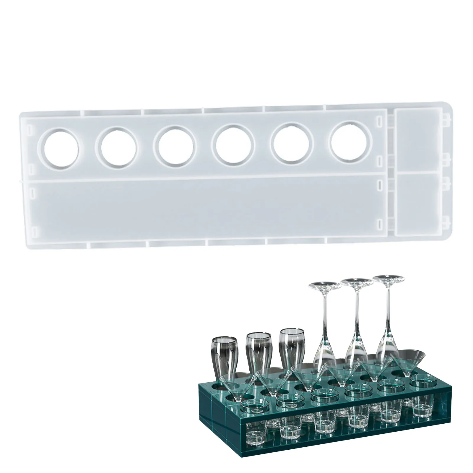 Shot Glass Holder Mold Shot Glass Serving Tray Mould For Resin Resin Tray Molds Silicone Flight Paddle Mould Rectangle As Home
Shot Glass Holder Mold Shot Glass Serving Tray Mould For Resin Resin Tray Molds Silicone Flight Paddle Mould Rectangle As Home