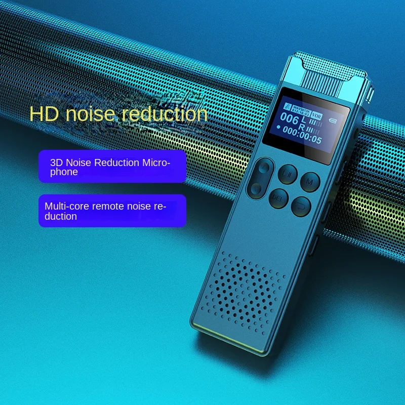 150Day Long Standby Activated Voice Recorder Espia with Microphone Loudspeaker Noise Reduce 16-128GB Sound Dictaphone MP3 Player
150Day Long Standby Activated Voice Recorder Espia with Microphone Loudspeaker Noise Reduce 16-128GB Sound Dictaphone MP3 Player