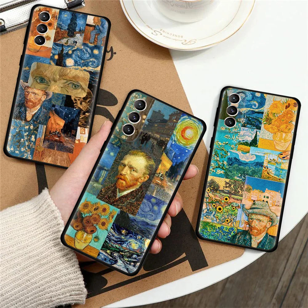 Van Gogh's Artistic Starry Phone Case For Samsung Galaxy S20 FE S22 S21 Ultra S10 S9 Plus Note 20 10 Lite Black Ultra-thin Cover
Van Gogh's Artistic Starry Phone Case For Samsung Galaxy S20 FE S22 S21 Ultra S10 S9 Plus Note 20 10 Lite Black Ultra-thin Cover