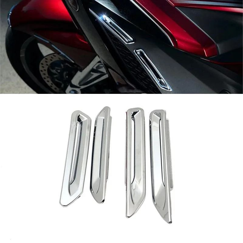 4 шт. для Honda Goldwing GL1800 F6B Gol dwing GL 1800 2018-2021 мотоциклетный радиатор слот для вентиляционного отверстия отделка детали для украшения мотоцикла
4 шт. для Honda Goldwing GL1800 F6B Gol dwing GL 1800 2018-2021 мотоциклетный радиатор слот для вентиляционного отверстия отделка детали для украшения мотоцикла