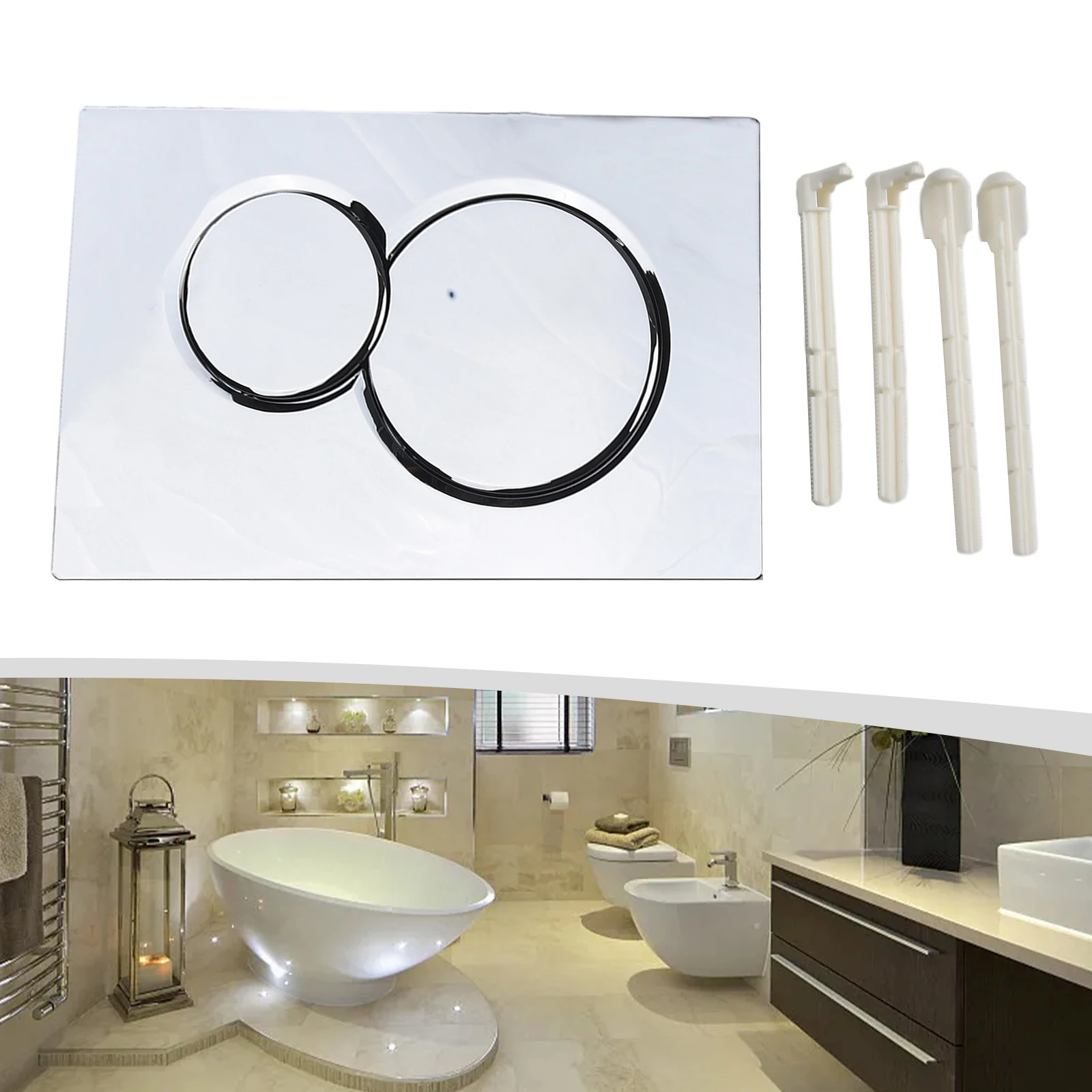Plate Dual Flush Plate Silver Tool 1pcs For Cistern For Cistern 115.770.21.5 For Geberit Sigma01 Chrome High Quality Plastic
Plate Dual Flush Plate Silver Tool 1pcs For Cistern For Cistern 115.770.21.5 For Geberit Sigma01 Chrome High Quality Plastic