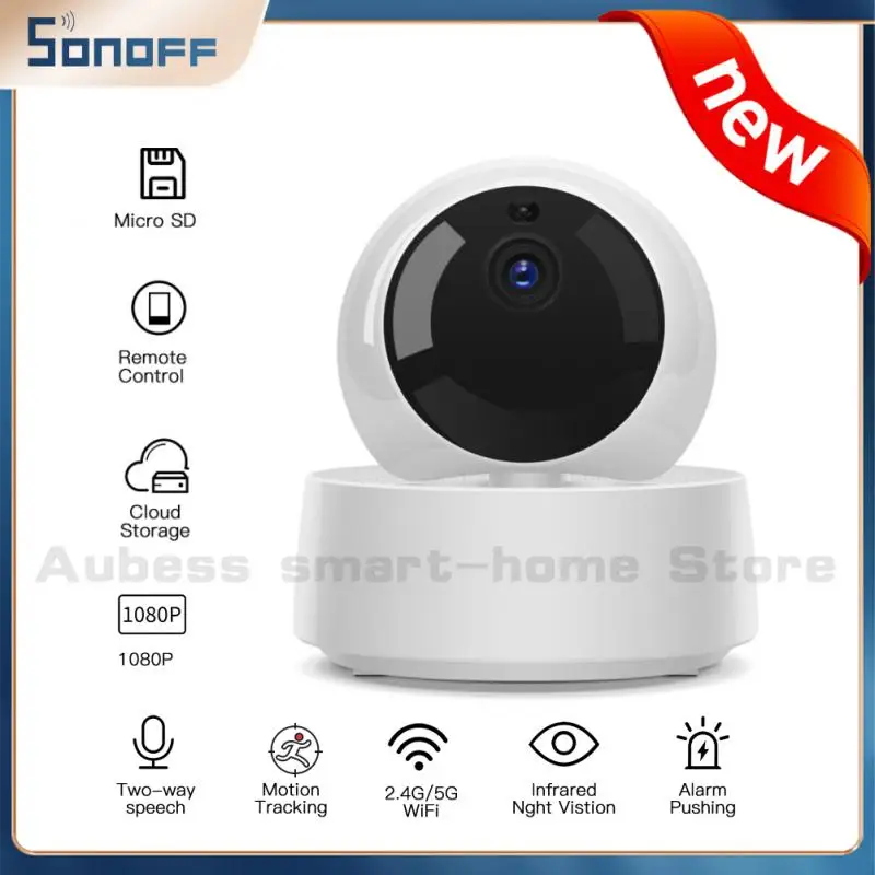 SONOFF GK-200MP2-B 2MP Wireless Security Baby Pet Monitor Smart Home WiFi Motion Detect IP Camera Night Vision Surveillance Cam
SONOFF GK-200MP2-B 2MP Wireless Security Baby Pet Monitor Smart Home WiFi Motion Detect IP Camera Night Vision Surveillance Cam