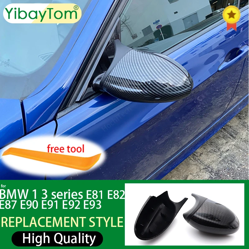 Rearview Mirror Covers for Bmw 1 3 Series E90 E91 E92 E93 E80 E81 E87 E88 Rear-View Carbon Fiber Gloss Black
Rearview Mirror Covers for Bmw 1 3 Series E90 E91 E92 E93 E80 E81 E87 E88 Rear-View Carbon Fiber Gloss Black