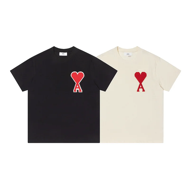 Ami 2022 Summer New Big Heart LOGO Short Sleeve Men's Casual Versatile T-shirt Round Collar Oversized Men's T-shirt Top
Ami 2022 Summer New Big Heart LOGO Short Sleeve Men's Casual Versatile T-shirt Round Collar Oversized Men's T-shirt Top