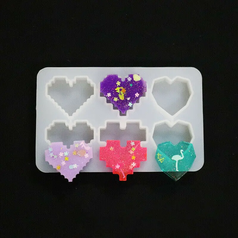 Love Heart Shaped Pendant Mold Key Chain Mold for Jewelry Making Resin Casting Mold Craft DIY Tool
Love Heart Shaped Pendant Mold Key Chain Mold for Jewelry Making Resin Casting Mold Craft DIY Tool