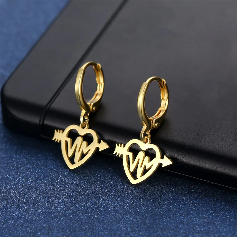 316L Stainless Steel Stud Earrings For Women Trendy Crystal Love Heart Korean Earring Personality Party Banquet Jewelry Gift
316L Stainless Steel Stud Earrings For Women Trendy Crystal Love Heart Korean Earring Personality Party Banquet Jewelry Gift