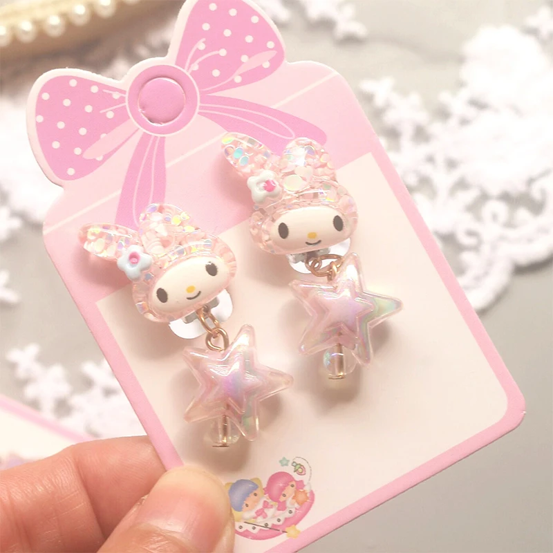 Cute Rabbits Cats Flowers Stars Clip on Earrings for Kids Girls Earrings Jewelry No Pierced Children Birthday Clip On Earrings
Cute Rabbits Cats Flowers Stars Clip on Earrings for Kids Girls Earrings Jewelry No Pierced Children Birthday Clip On Earrings