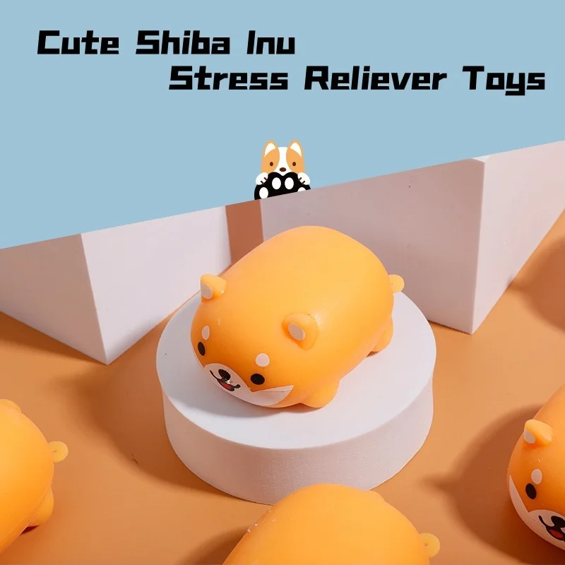 Creative Stress Reliever Squishy Toys Super Cute Shiba Inu Anti-stress Ball Fidget Reliver Stress Girl Child Gift
Creative Stress Reliever Squishy Toys Super Cute Shiba Inu Anti-stress Ball Fidget Reliver Stress Girl Child Gift
