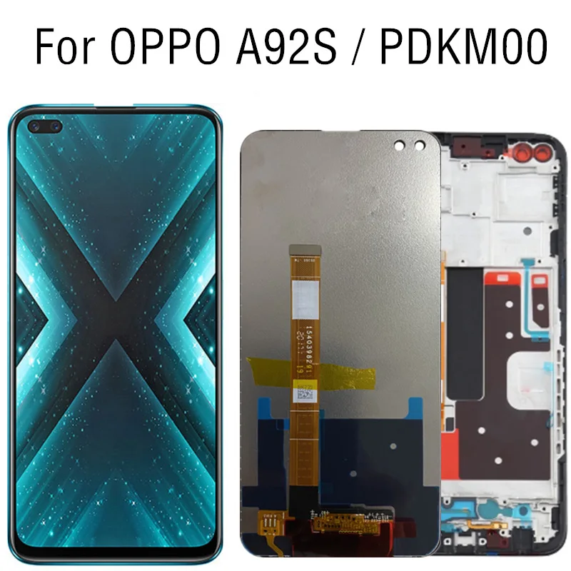 For OPPO A92S LCD Display Touch Screen Digitizer Assembly Replacement For OPPO PDMK00 6.57" LCD
For OPPO A92S LCD Display Touch Screen Digitizer Assembly Replacement For OPPO PDMK00 6.57" LCD