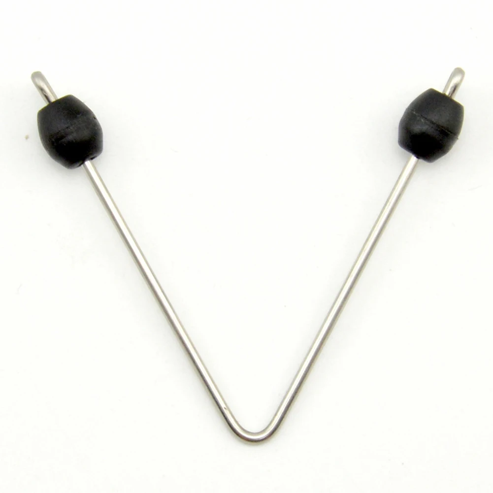 2022 New Fishing Tackle Gear Accessories Wishbones Spearfishing Stainless Steel Terminals Ball V Wishbone 2Pcs
2022 New Fishing Tackle Gear Accessories Wishbones Spearfishing Stainless Steel Terminals Ball V Wishbone 2Pcs