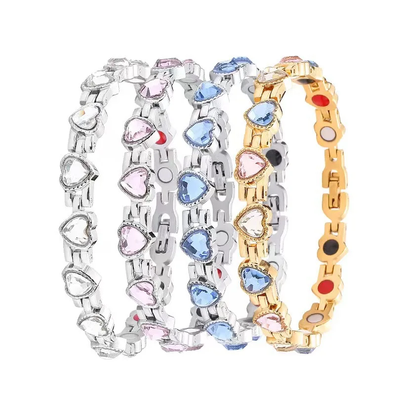 Wish Card Shiny Zircon Luxury Magnetic Suction Bracelet Women Man Full Rhinester Bracelet Fashion Party Jewelry Accessories Gift
Wish Card Shiny Zircon Luxury Magnetic Suction Bracelet Women Man Full Rhinester Bracelet Fashion Party Jewelry Accessories Gift