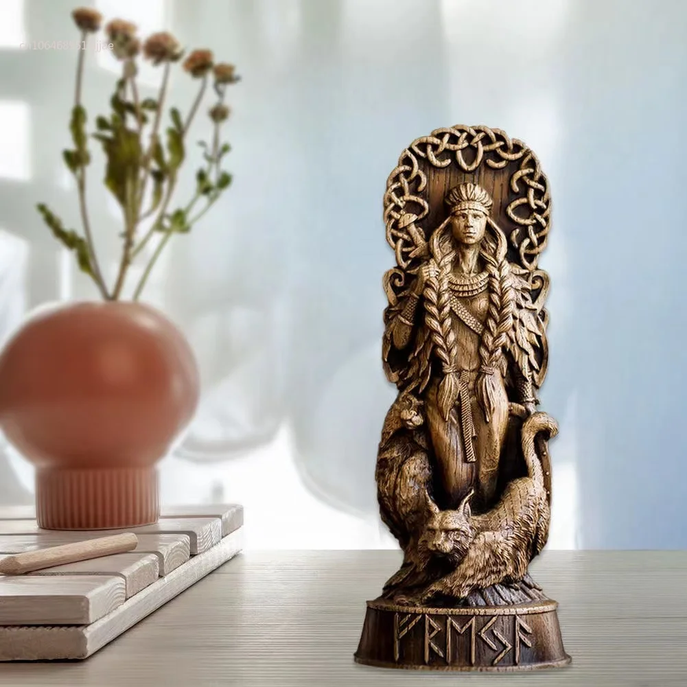 Nordic Gods Resin Statue Odin Sol Loki Freya Legend Viking God Carving Sculpture Resin Ornament Home Decoration Crafts Miniature
Nordic Gods Resin Statue Odin Sol Loki Freya Legend Viking God Carving Sculpture Resin Ornament Home Decoration Crafts Miniature