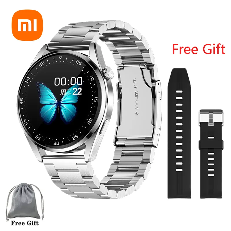 Xiaomi Mijia Smart Watch Men Bluetooth Call Full Touch Screen Custom Dial Smartwatch For Android IOS Sports Fitness Tracker
Xiaomi Mijia Smart Watch Men Bluetooth Call Full Touch Screen Custom Dial Smartwatch For Android IOS Sports Fitness Tracker