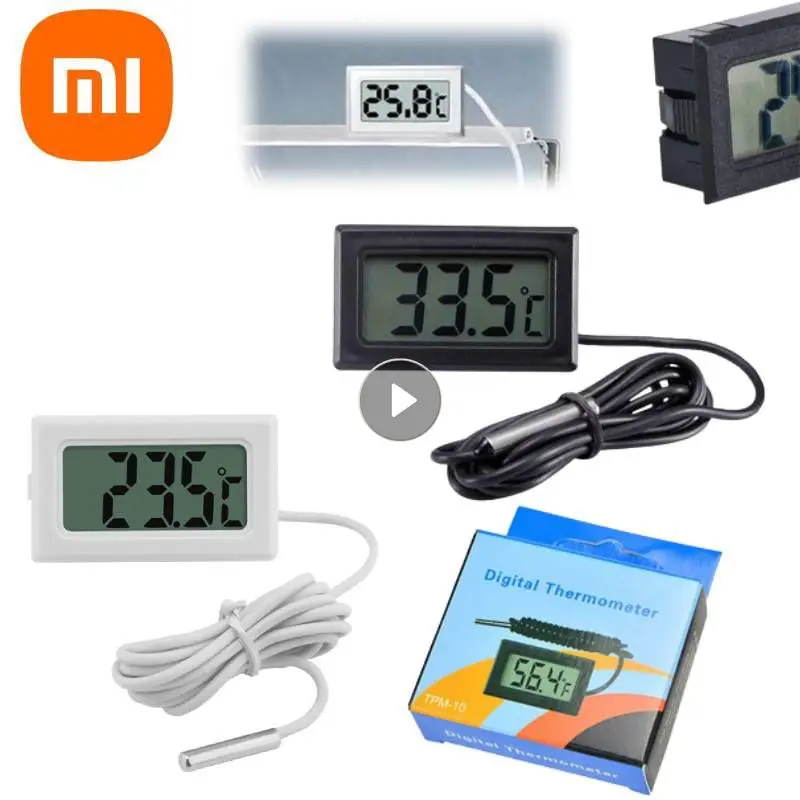 Xiaomi Mini LCD Digital Thermometer Aquarium Car Water Bath Temperature Tester Detector Monitor Embedded Temperature Sensor
Xiaomi Mini LCD Digital Thermometer Aquarium Car Water Bath Temperature Tester Detector Monitor Embedded Temperature Sensor