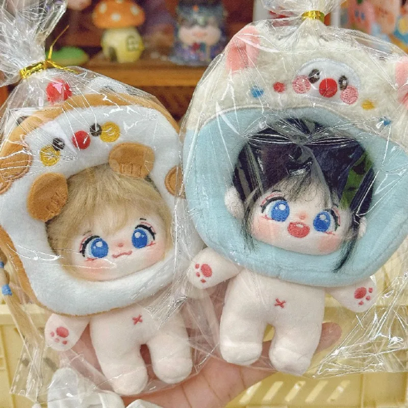 10cm cotton doll yellow hair sister black hair sister cheap fried hair girl baby