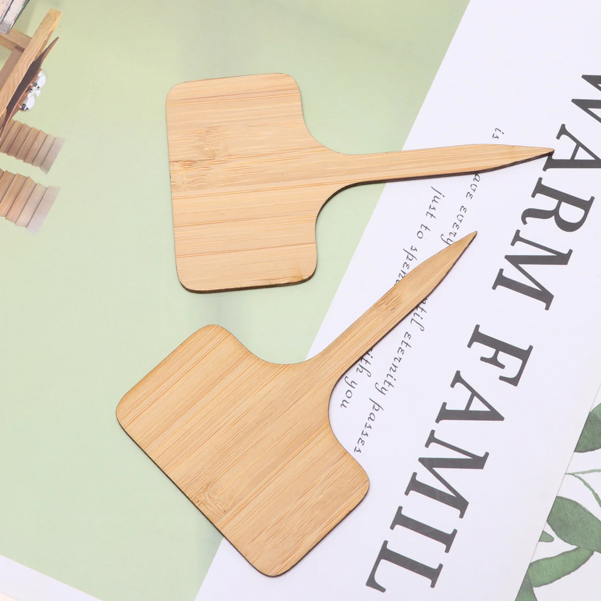 20 Pcs Decorations Flower Pots Garden Markers Plant Labels Wooden DIY Sign Post Fence
20 Pcs Decorations Flower Pots Garden Markers Plant Labels Wooden DIY Sign Post Fence