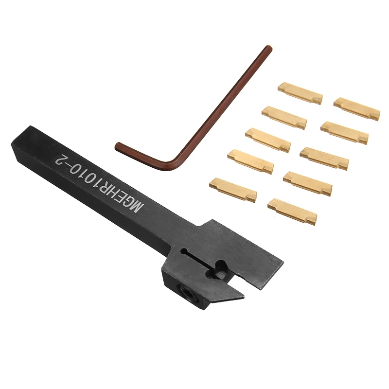 1 шт., держатель для токарного инструмента, штанга для сверления, 10 шт., твердосплавные вставки MGMN200, лезвия, 1 шт. гаечный ключ 
1 шт., держатель для токарного инструмента, штанга для сверления, 10 шт., твердосплавные вставки MGMN200, лезвия, 1 шт. гаечный ключ