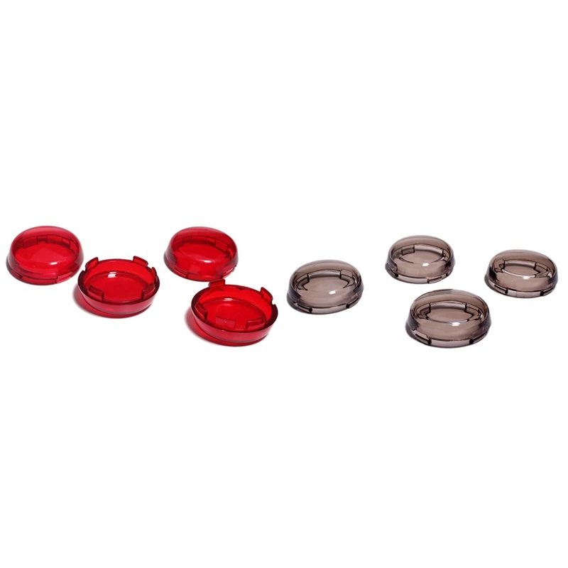 8Pcs For Turn Signal Light Indicator Lens Cover For Sportster 1200 Touring Dyna Softail Fatboy Tea Black & Red
8Pcs For Turn Signal Light Indicator Lens Cover For Sportster 1200 Touring Dyna Softail Fatboy Tea Black & Red