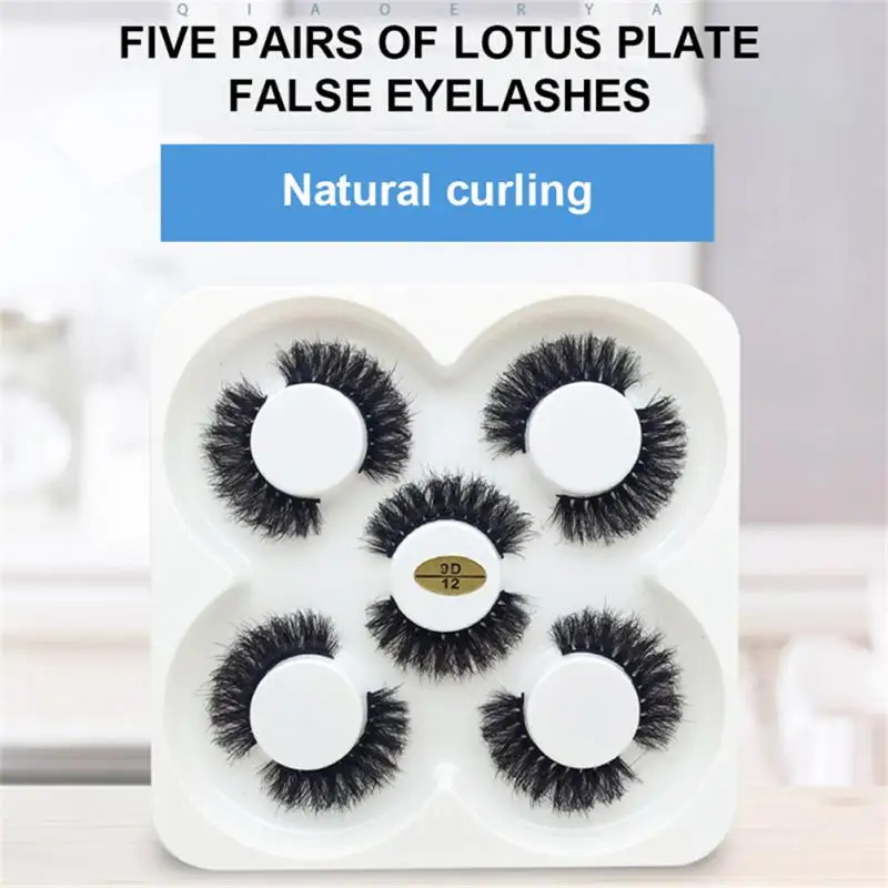 New 5 Pairs Lashes Natural 3D False Eyelashes Soft Fluffy Fake Lashes Makeup Kit Mink Lashes Extension Mink Eyelashes Maquiagem
New 5 Pairs Lashes Natural 3D False Eyelashes Soft Fluffy Fake Lashes Makeup Kit Mink Lashes Extension Mink Eyelashes Maquiagem