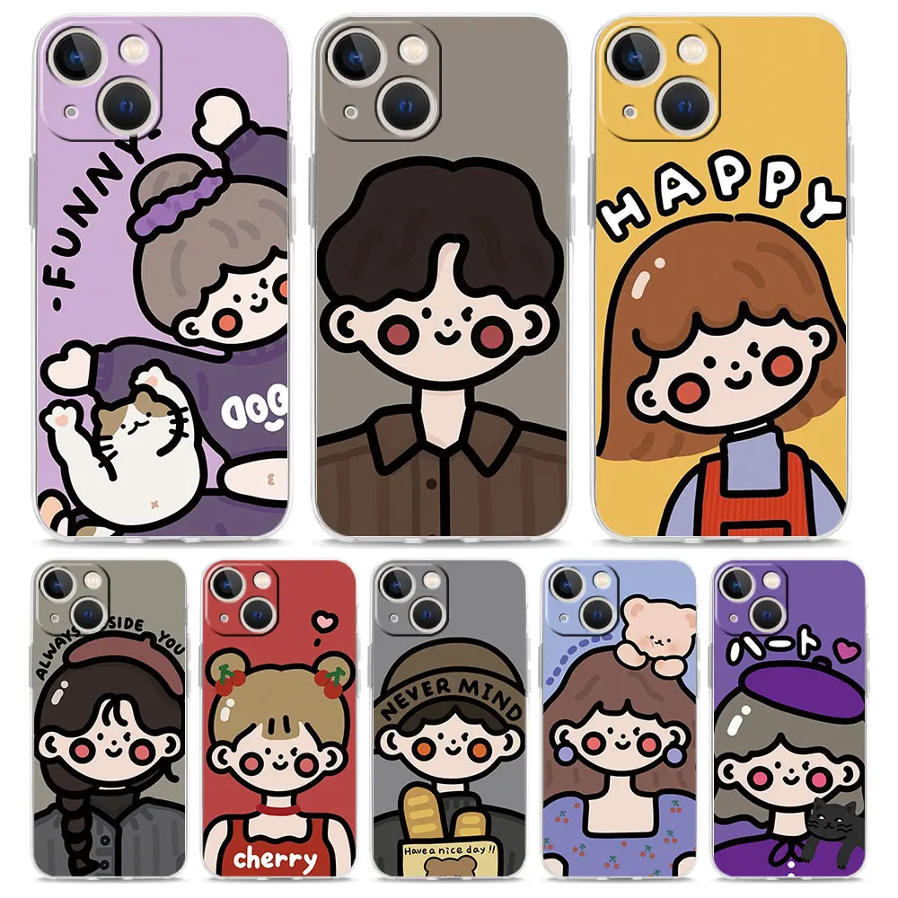 for Apple iPhone 13 Pro Max 12 Mini Soft TPU Capa 7 8 Plus 6 6S+ 5 5S X XS XR Phone Case iPhone 11 Cartoon Cute Boy Girl Shell
for Apple iPhone 13 Pro Max 12 Mini Soft TPU Capa 7 8 Plus 6 6S+ 5 5S X XS XR Phone Case iPhone 11 Cartoon Cute Boy Girl Shell