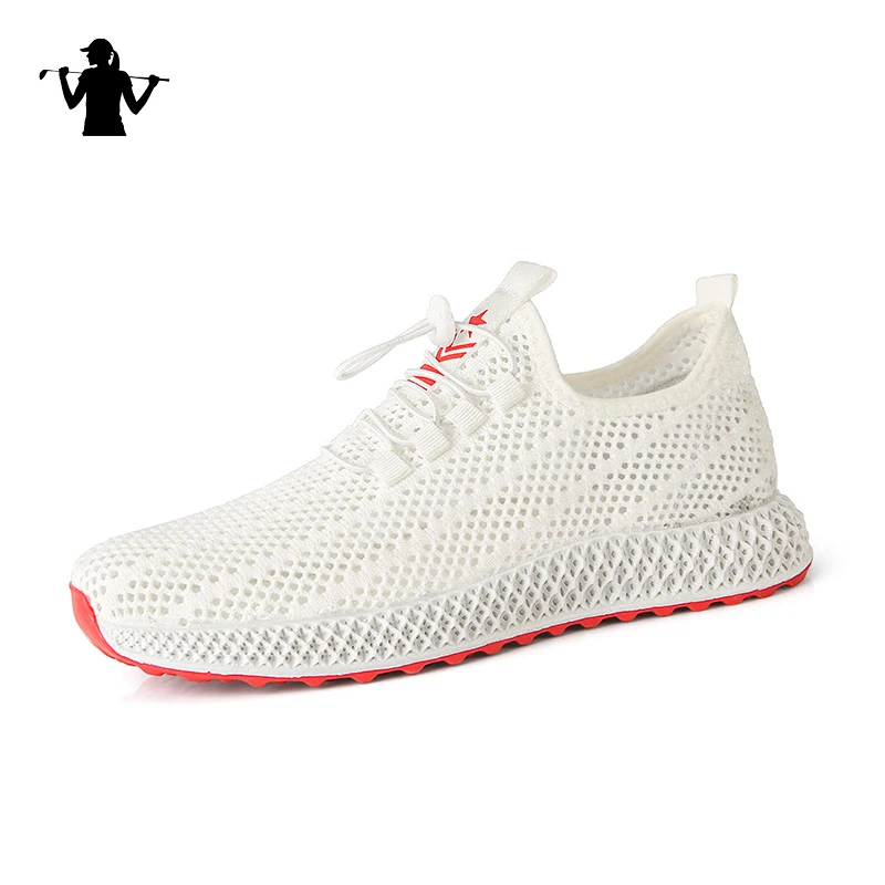 Summer Outdoor Golf Shoes for Women Breathable Mesh Girls Jogging Shoes Golfing Sneakers Big Size 35-42
Summer Outdoor Golf Shoes for Women Breathable Mesh Girls Jogging Shoes Golfing Sneakers Big Size 35-42