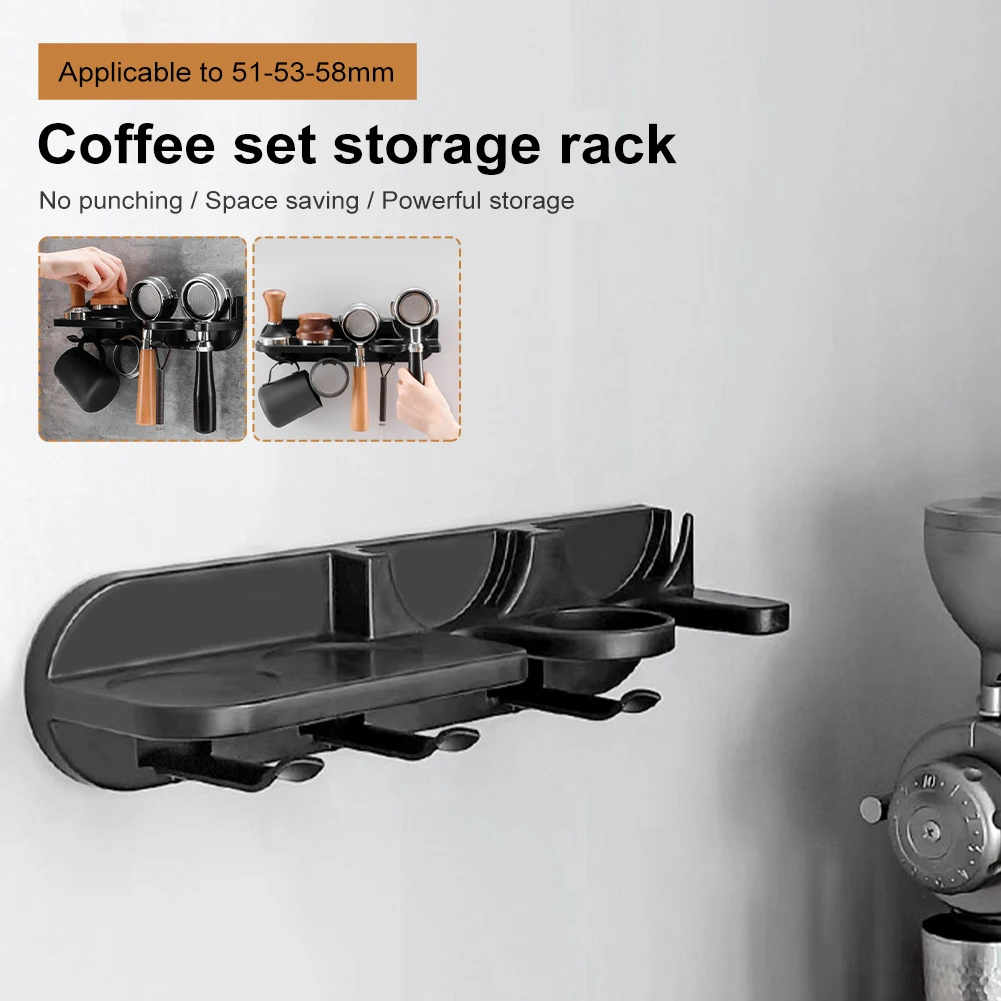 Portafilters Holder Coffeeware Organizer 51/54/58MM Wall Mount Coffee Espresso Set Storage Rack Puching Tools For Office Home
Portafilters Holder Coffeeware Organizer 51/54/58MM Wall Mount Coffee Espresso Set Storage Rack Puching Tools For Office Home