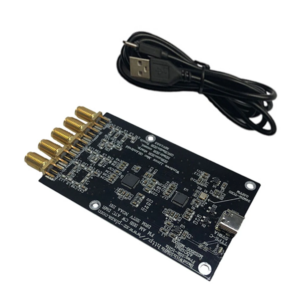 SDR Receiver Module Built-in 24M-TCXO 0.5PPM AM FM Radio Receiver Board Upgrade 10K-1GHz SDR AM FM for Windows/Linux/MAC OS
SDR Receiver Module Built-in 24M-TCXO 0.5PPM AM FM Radio Receiver Board Upgrade 10K-1GHz SDR AM FM for Windows/Linux/MAC OS