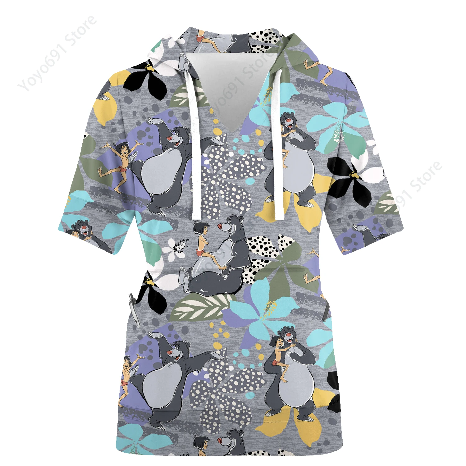 Hoodie Cartoon Print Spa Uniform Beauty Salon Pet Shop Uniform Fashion Slimming Coat Scrub Coat Women Scrub Lab Coat
Hoodie Cartoon Print Spa Uniform Beauty Salon Pet Shop Uniform Fashion Slimming Coat Scrub Coat Women Scrub Lab Coat