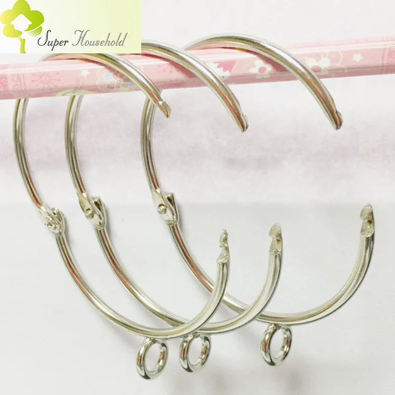100pcs/ Lot Silver Curtain Accessories Opening Curtain Buckle Rings Hanging Shower Home Windows Rings Eyelets for Curtains
100pcs/ Lot Silver Curtain Accessories Opening Curtain Buckle Rings Hanging Shower Home Windows Rings Eyelets for Curtains