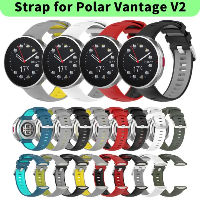 Силиконовый ремешок для Polar Vantage V2 Смарт-часы с заменой ремешка, браслет для Polar Vantage V2
Силиконовый ремешок для Polar Vantage V2 Смарт-часы с заменой ремешка, браслет для Polar Vantage V2